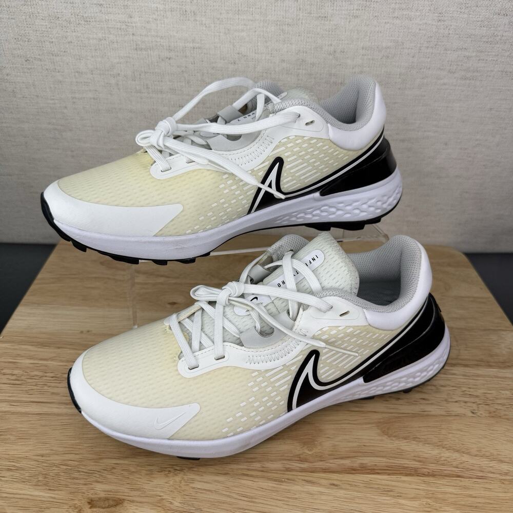 Nike Infinity Pro 2 Golf Shoes Mens Size 9 DJ5593-115 Black Photon Dust